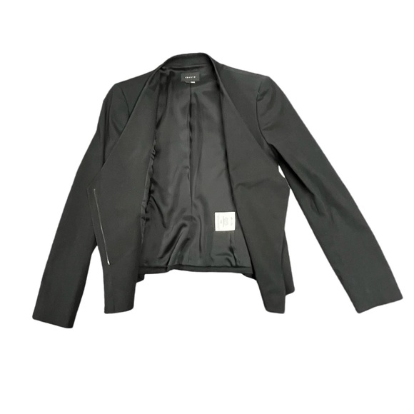Theory high low black jacket/blazer - Picture 7 of 8